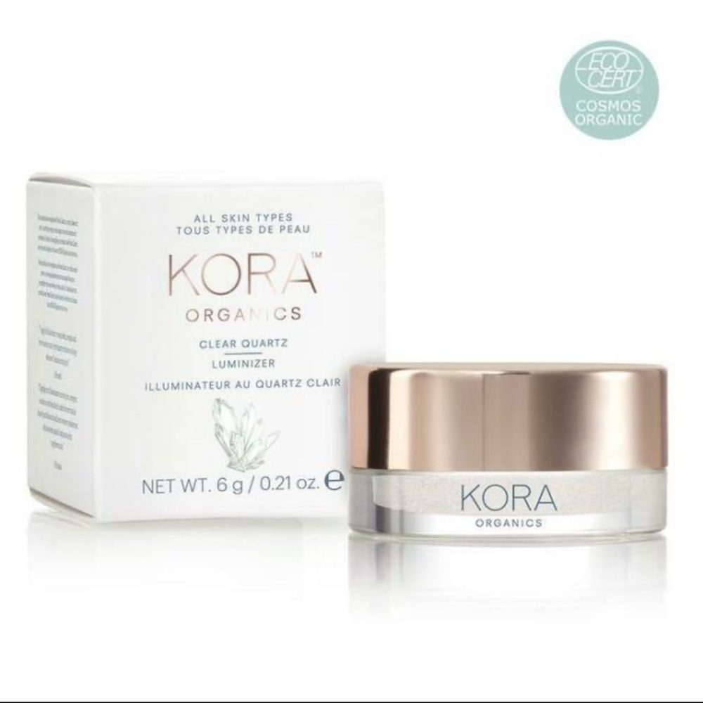 Kora Organics clear quartz luminizer highlighter